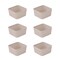 Simplify For Green Living Plastic, Natural, 4.72 in W, 4.72 in D, 4.72 in L 30016-NATURAL - alternate 4